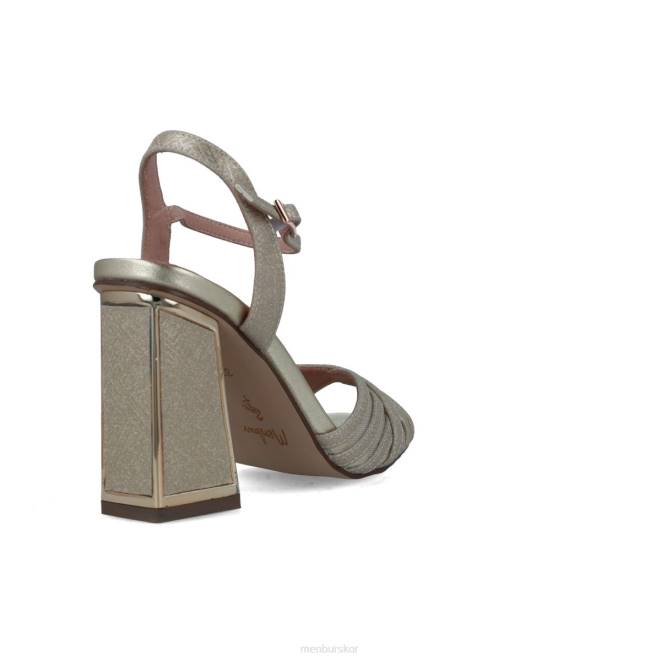 Menbur kvinnor guld carmenta högklackat 608J1335