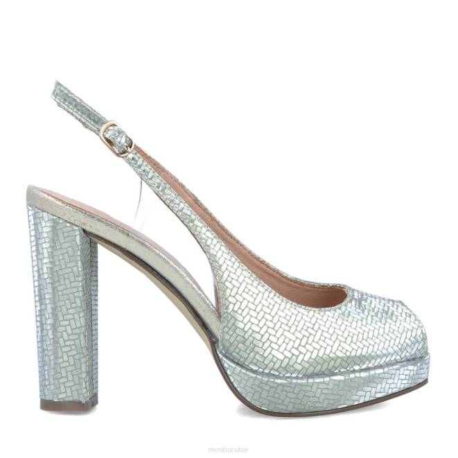 Menbur kvinnor guld carpi högklackat 608J874