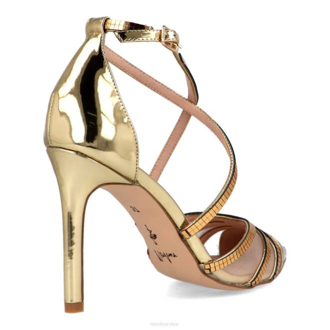 Menbur kvinnor guld cartura högklackat 608J1473
