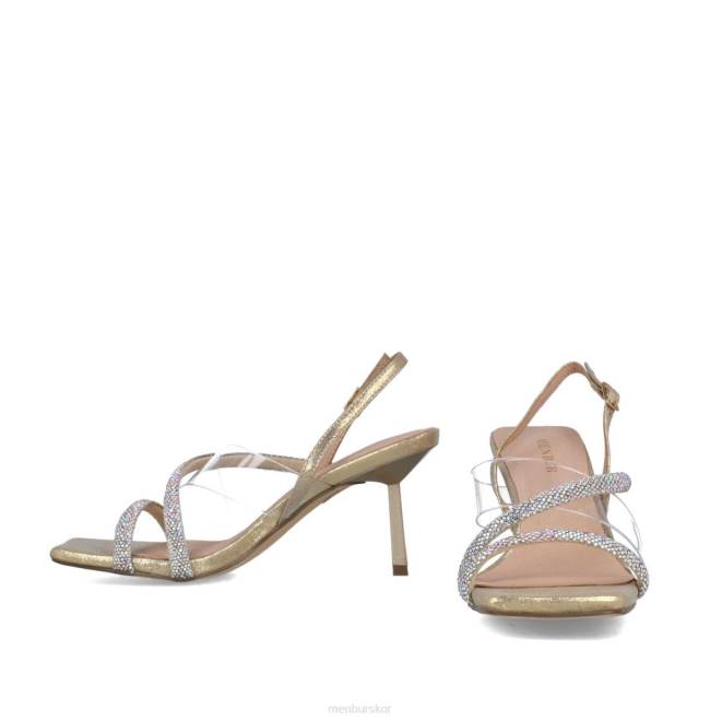 Menbur kvinnor guld cepheus högklackat 608J753