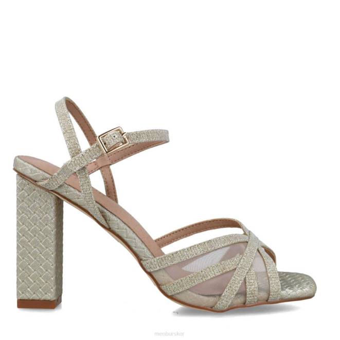 Menbur kvinnor guld erato högklackat 608J842