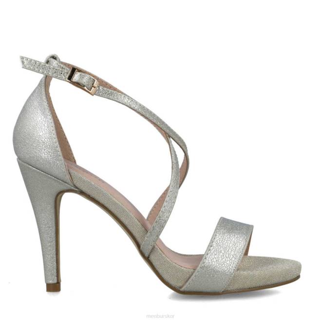 Menbur kvinnor guld estilbo högklackat 608J848