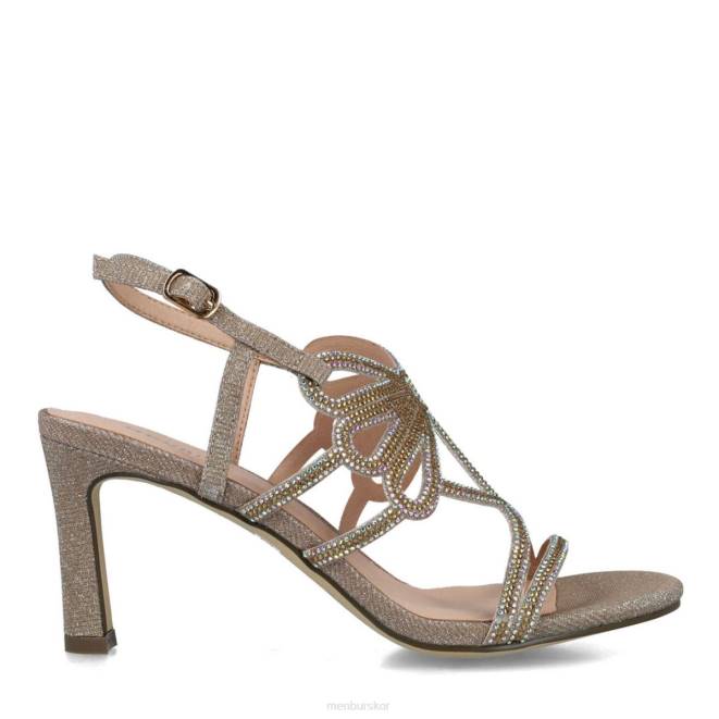 Menbur kvinnor guld eupori högklackat 608J3988