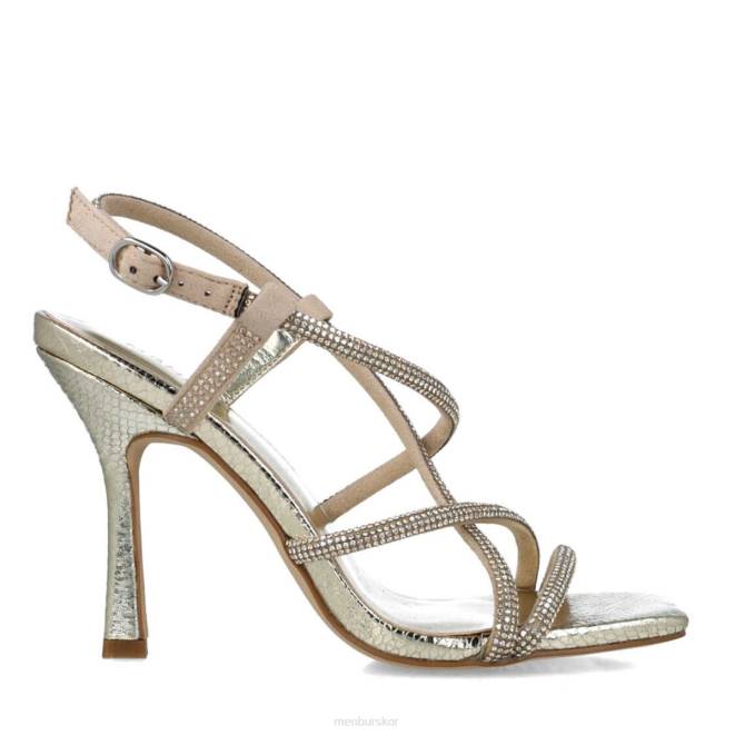 Menbur kvinnor guld fabulino högklackat 608J1347