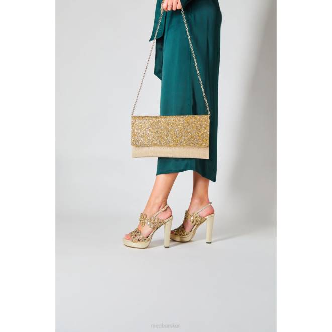 Menbur kvinnor guld grosularia högklackat 608J785