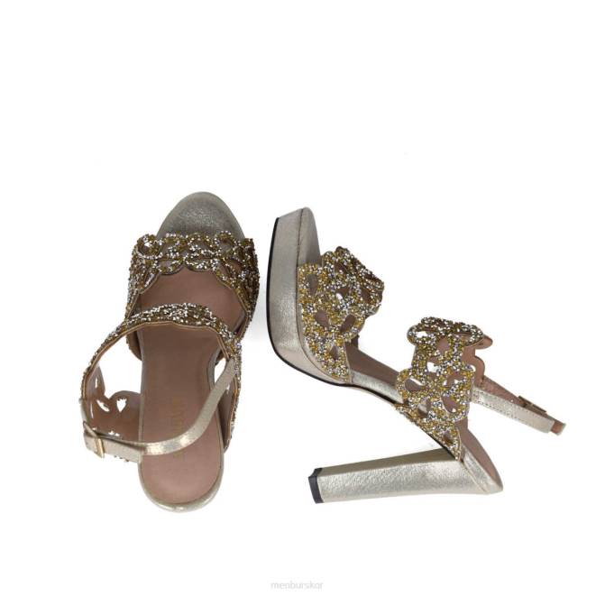 Menbur kvinnor guld grosularia högklackat 608J785