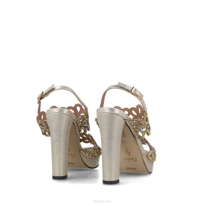 Menbur kvinnor guld grosularia högklackat 608J785