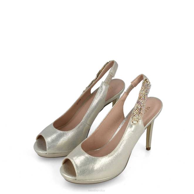 Menbur kvinnor guld hipatia högklackat 608J3962