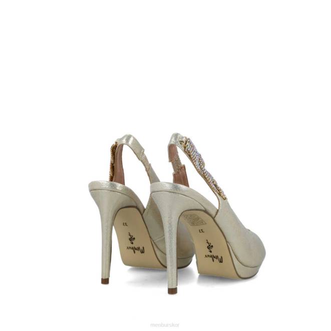 Menbur kvinnor guld hipatia högklackat 608J3962