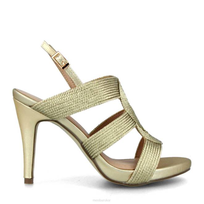 Menbur kvinnor guld irpino högklackat 608J932
