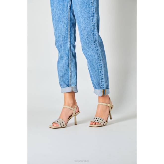 Menbur kvinnor guld kunzita högklackat 608J3794