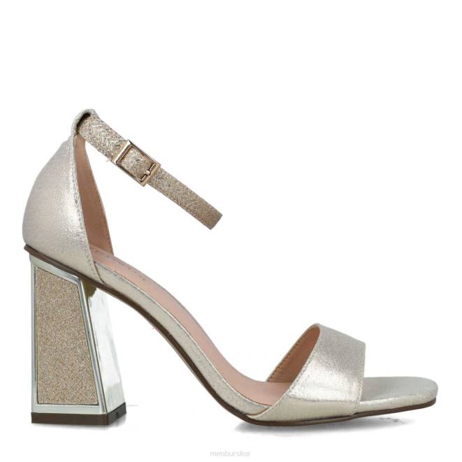 Menbur kvinnor guld lapislazuli högklackat 608J3884