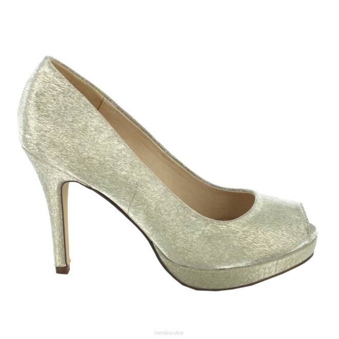 Menbur kvinnor guld rivieran högklackat 608J4378