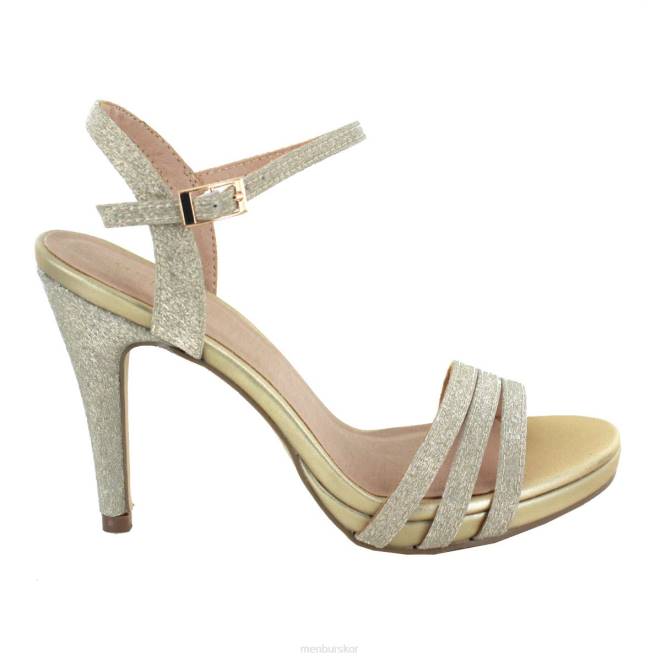 Menbur kvinnor guld tufino högklackat 608J3925