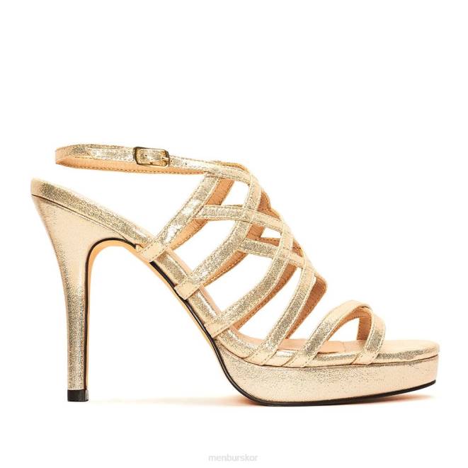 Menbur kvinnor guld turchi högklackat 608J4457