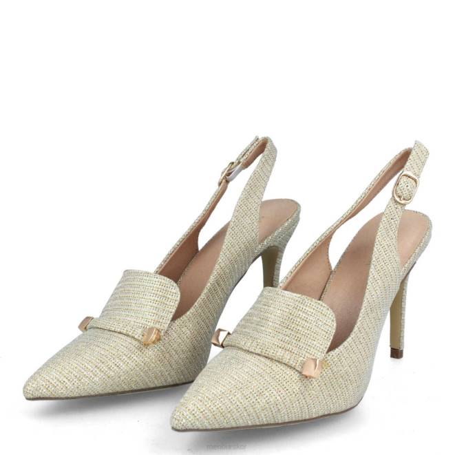 Menbur kvinnor guld venedig högklackat 608J4119