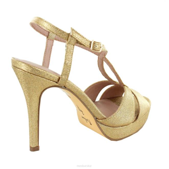 Menbur kvinnor guld vigone högklackat 608J1082