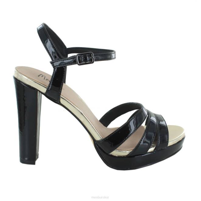 Menbur kvinnor guld villabassa högklackat 608J4475