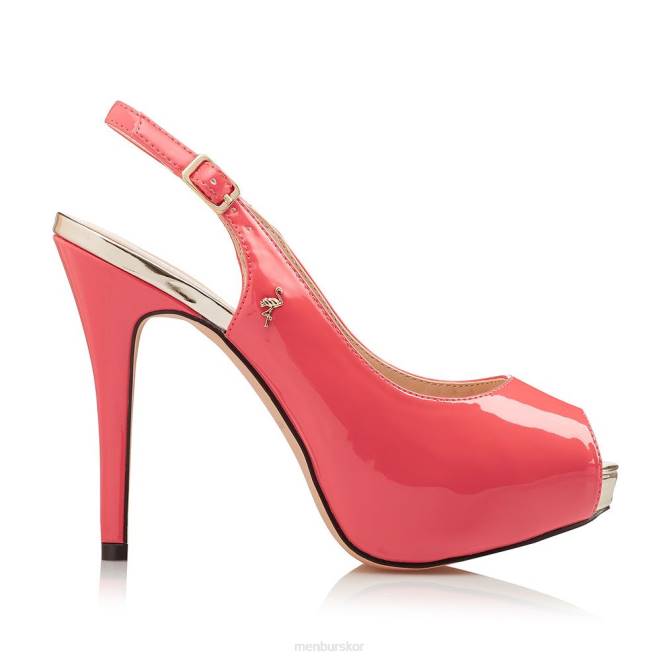 Menbur kvinnor korall lila högklackat 608J961