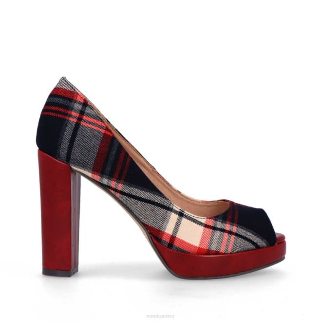 Menbur kvinnor mörkblå alberi högklackat 608J4297