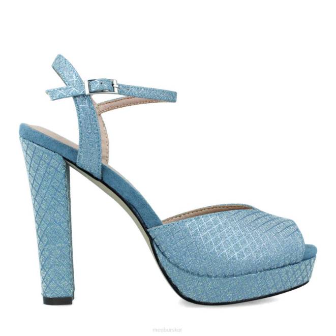 Menbur kvinnor mörkblå alberobello högklackat 608J876