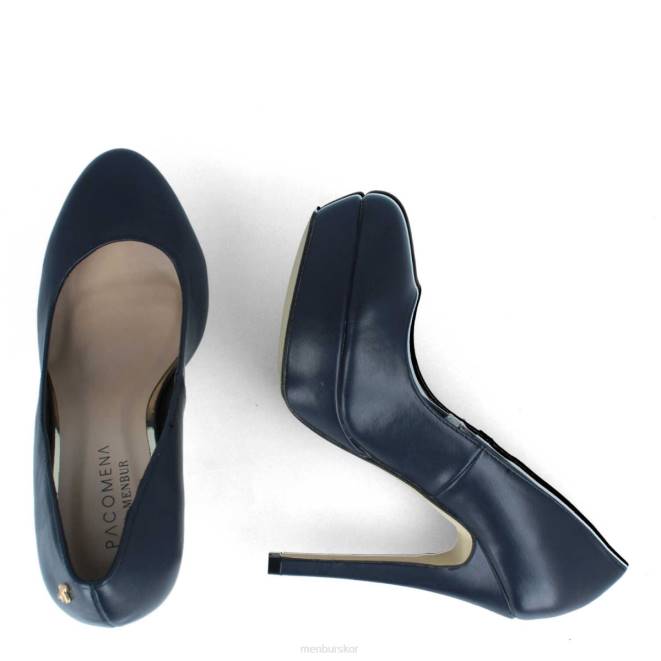 Menbur kvinnor mörkblå almendral högklackat 608J4231