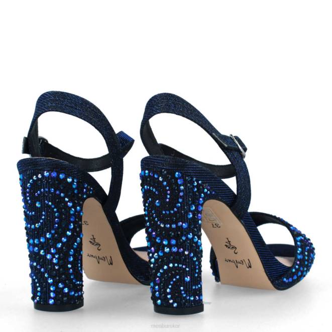 Menbur kvinnor mörkblå bertacci högklackat 608J940