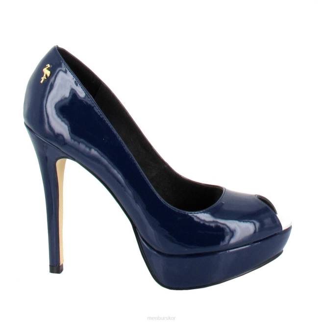 Menbur kvinnor mörkblå callias högklackat 608J4652