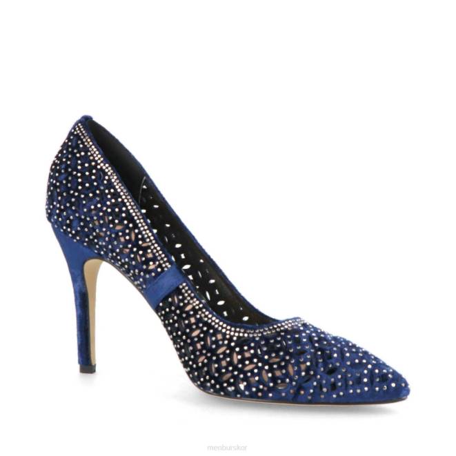 Menbur kvinnor mörkblå caluso högklackat 608J4102