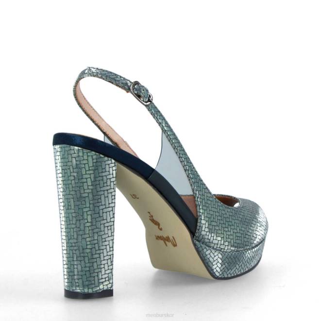 Menbur kvinnor mörkblå carpi högklackat 608J4058