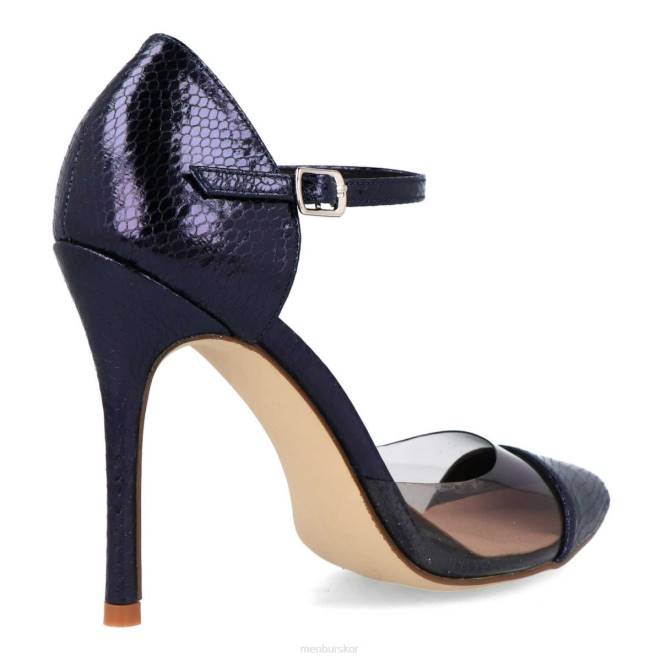 Menbur kvinnor mörkblå carpini högklackat 608J1469