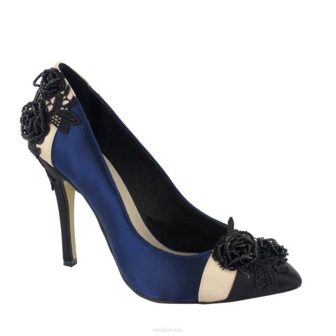 Menbur kvinnor mörkblå colmenar högklackat 608J4757