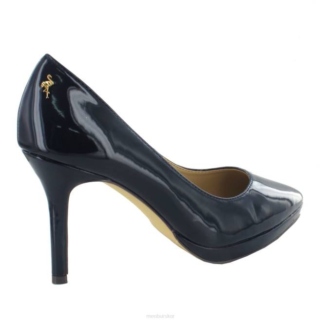 Menbur kvinnor mörkblå epok högklackat 608J4544