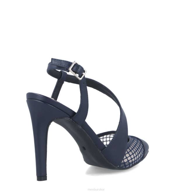 Menbur kvinnor mörkblå hesperide högklackat 608J1219