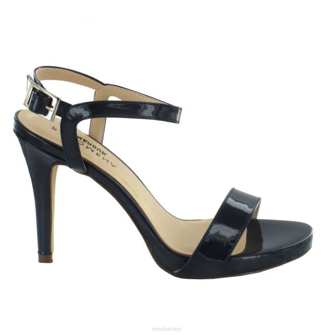 Menbur kvinnor mörkblå italia3 högklackat 608J4165