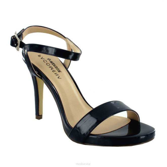 Menbur kvinnor mörkblå italia3 högklackat 608J4165