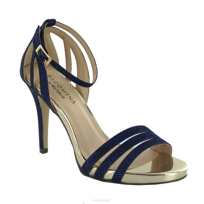 Menbur kvinnor mörkblå kigali högklackat 608J5176