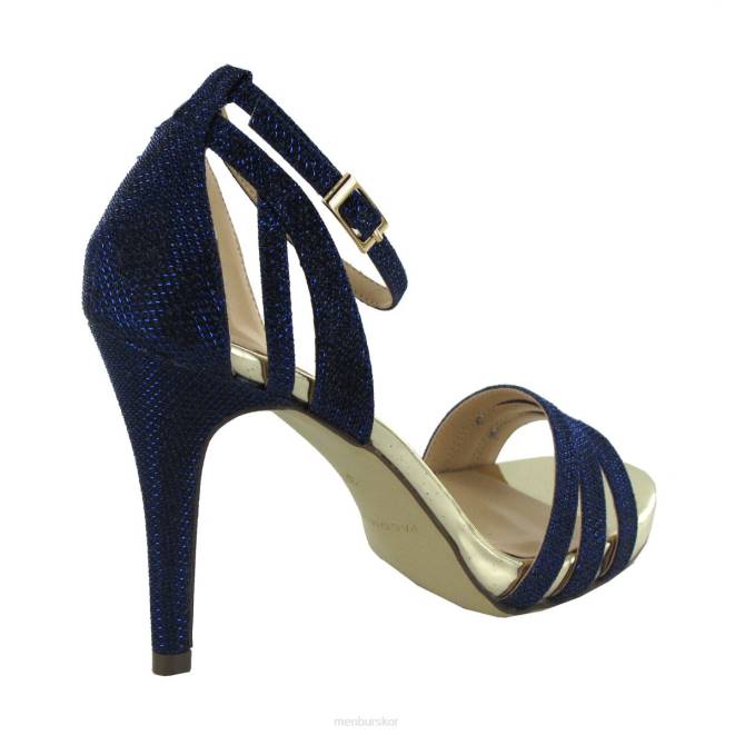 Menbur kvinnor mörkblå kigali högklackat 608J5176