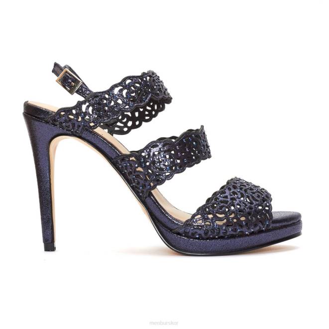 Menbur kvinnor mörkblå morelli högklackat 608J1108