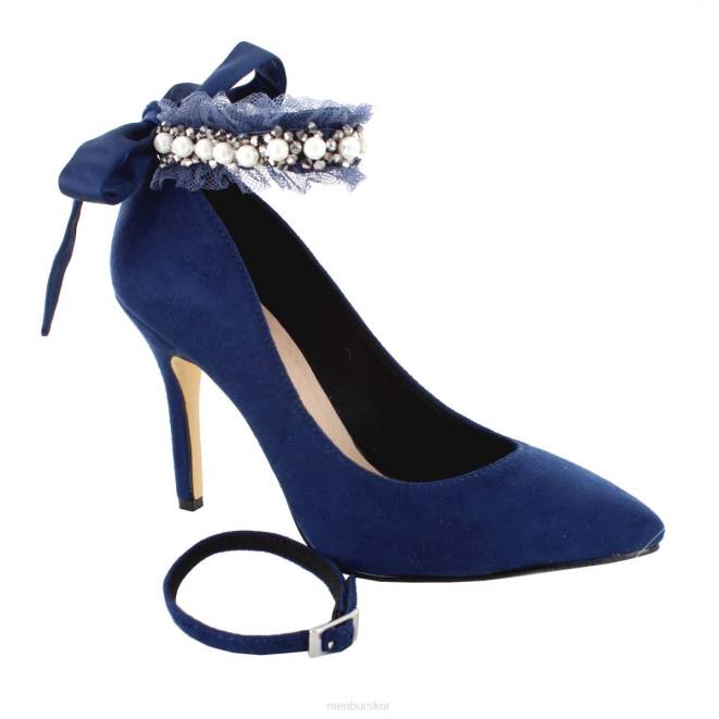Menbur kvinnor mörkblå redona högklackat 608J4365