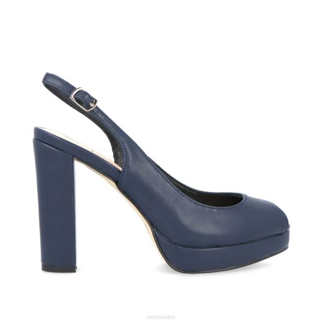 Menbur kvinnor mörkblå rivalta högklackat 608J4369