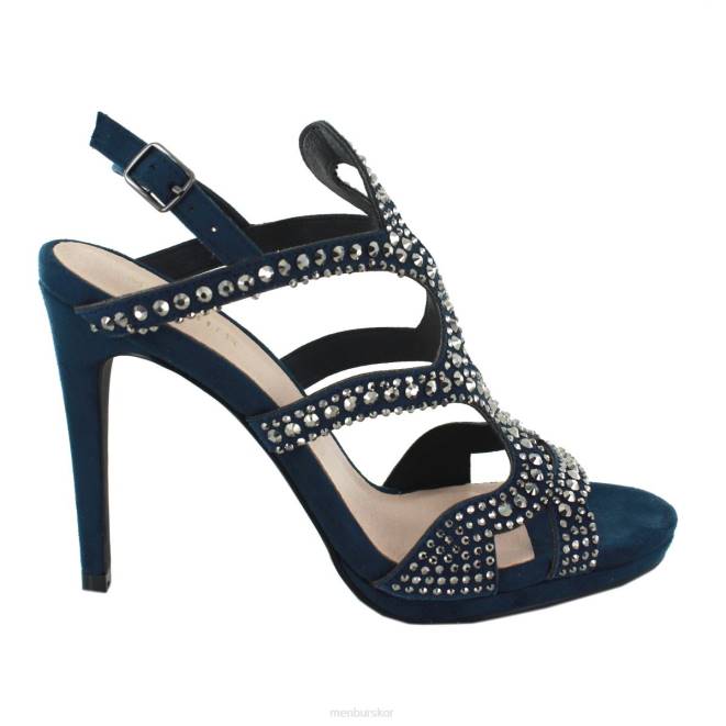 Menbur kvinnor mörkblå sorbolongo högklackat 608J5251
