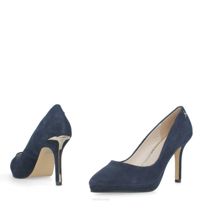 Menbur kvinnor mörkblå topino högklackat 608J1098