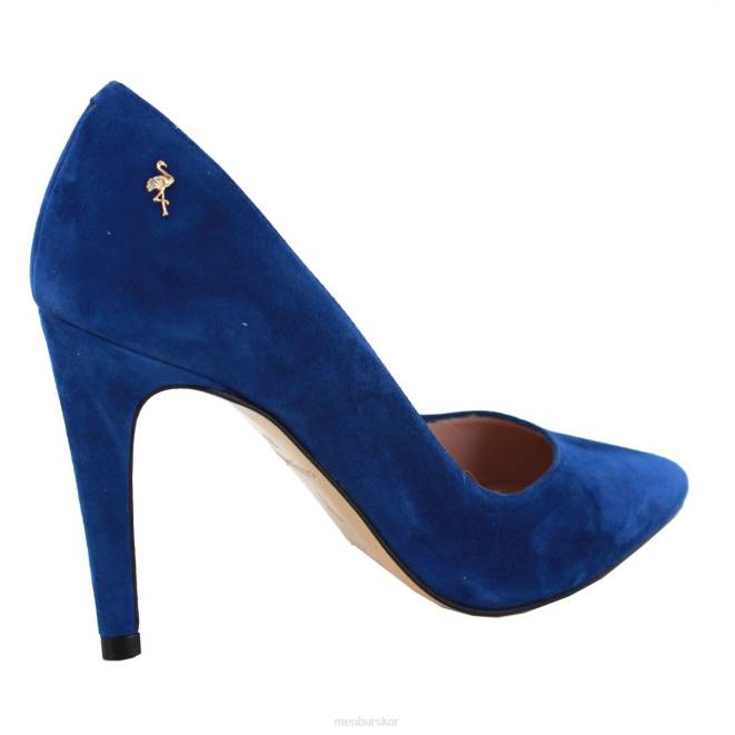 Menbur kvinnor mörkblå uncinano högklackat 608J954