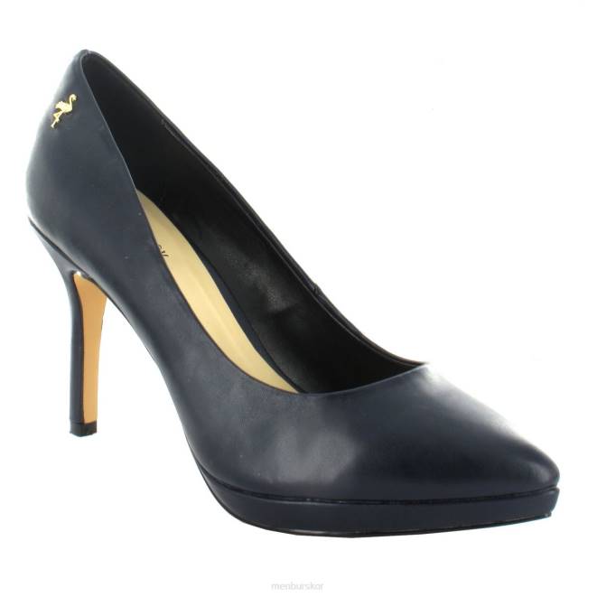 Menbur kvinnor mörkblå vera högklackat 608J4538