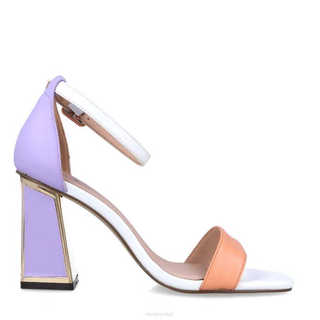 Menbur kvinnor orange camedo högklackat 608J1529