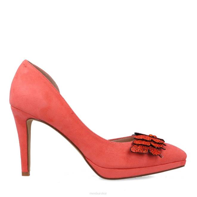 Menbur kvinnor orange olimpia högklackat 608J1514