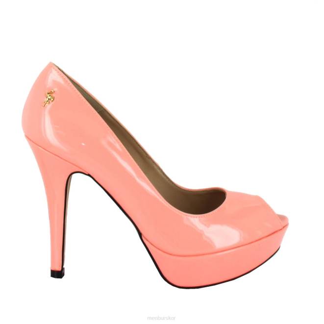 Menbur kvinnor orange siouxie högklackat 608J4629