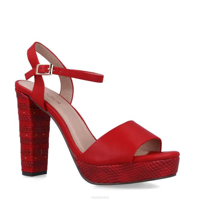 Menbur kvinnor röd anaximenes högklackat 608J1520