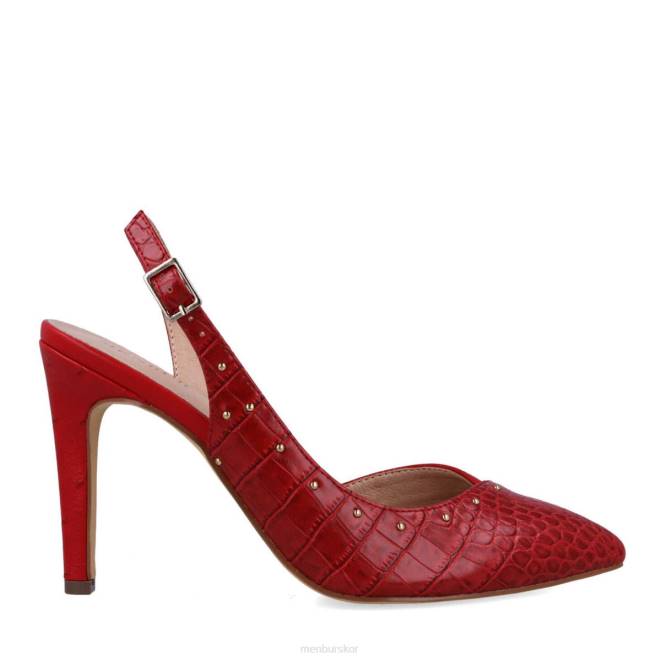 Menbur kvinnor röd anaximenes högklackat 608J1548